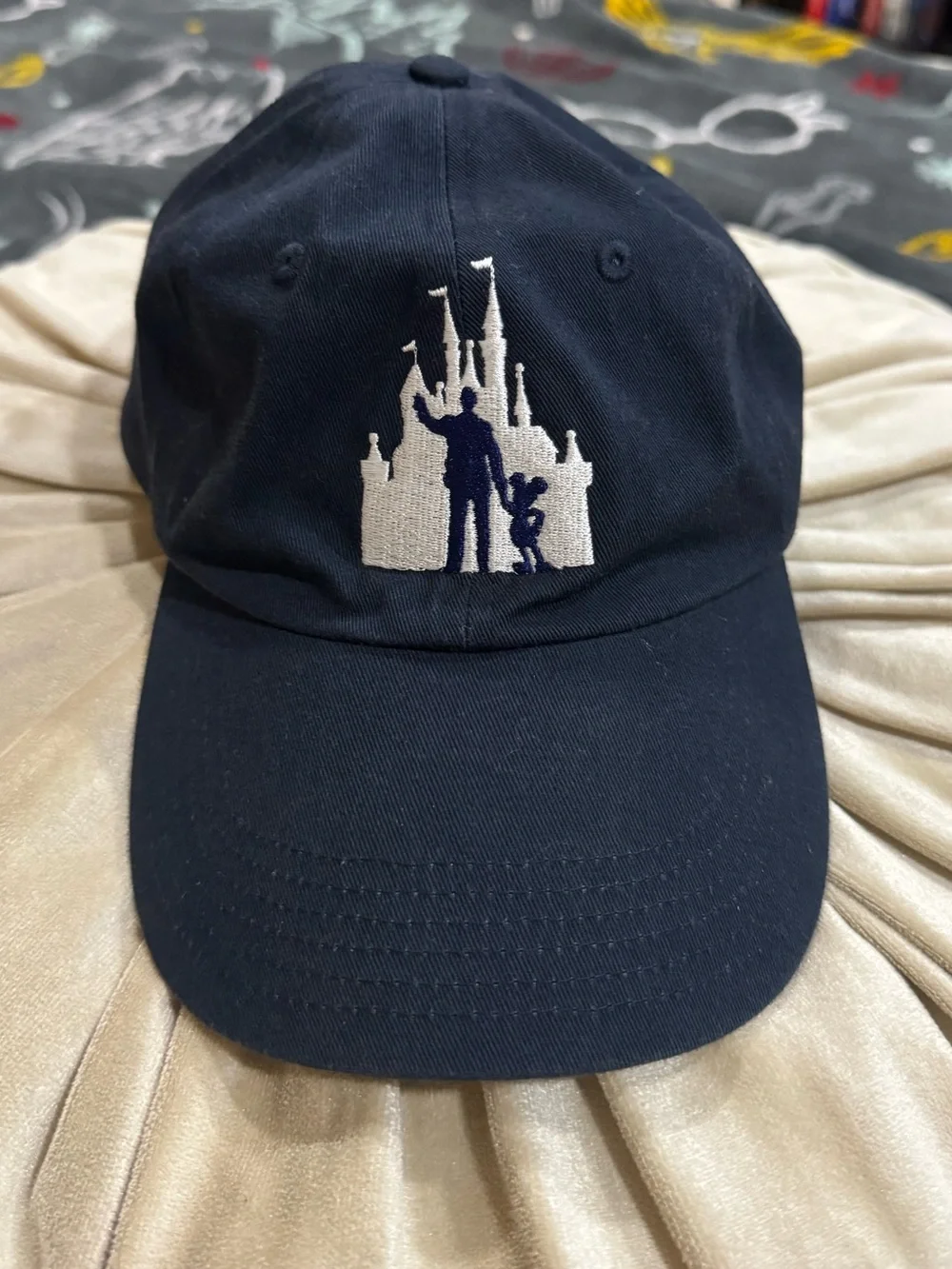Disney Mickey and Walt Embroidered Baseball Cap